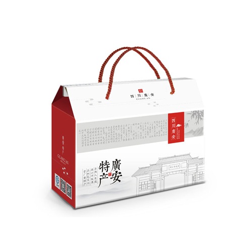 食品包裝設計-廣安土特產(chǎn)禮品包裝設計方案_特產(chǎn)禮品盒包裝袋統一視覺(jué)形象設計